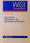 Cover: Quantitative Methoden in der Betriebswirtschaftslehre - Vahlen