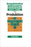 Cover: Produktion - Vahlen
