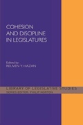 Cover: Cohesion and Discipline in Legislatures - Routledge