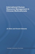 Cover: International Human Resource Management in Chinese Multinationals - Routledge