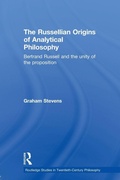 Cover: The Russellian Origins of Analytical Philosophy - Routledge