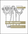 Cover: "An die Leser!" - Wasmuth Verlag