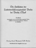 Cover: Die Heilst&auml;tten der Landesversicherungsanstalt Berlin bei Beelitz i/Mark - Wasmuth Verlag