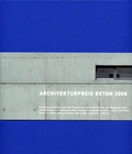 Cover: Architekturpreis Beton 2008 - Wasmuth Verlag