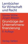 Bild: Grundz&uuml;ge der Unternehmensfinanzierung - Vahlen