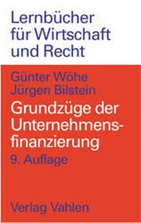 Enlarge image Cover: Grundzüge der Unternehmensfinanzierung - Vahlen