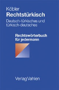 Enlarge image Cover: Rechtstürkisch - Vahlen