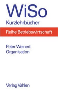 Enlarge image Cover: Organisation - Vahlen