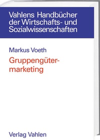 Enlarge image Cover: Gruppengütermarketing - Vahlen