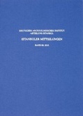 Cover: Istanbuler Mitteilungen - Wasmuth Verlag
