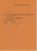 Cover: Arch&auml;ologischer Anzeiger / Arch&auml;ologischer Anzeiger 2013/1 - Wasmuth Verlag