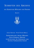 Cover: Julius Kardinal D&ouml;pfner. Archivinventar der Dokumente zum Zweiten Vatikanischen Konzil - Schnell & Steiner