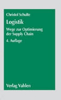 Enlarge image Cover: Logistik - Vahlen