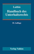 Cover: Handbuch des Unterhaltsrechts - Vahlen