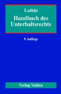 Cover: Handbuch des Unterhaltsrechts - Vahlen