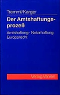 Cover: Der Amtshaftungsprozess - Vahlen