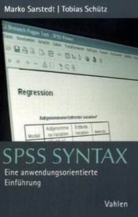 Enlarge image Cover: SPSS Syntax - Vahlen