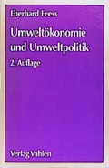 Cover: Umwelt&ouml;konomie und Umweltpolitik - Vahlen