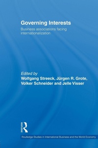 Enlarge image Cover: Governing Interests - Routledge