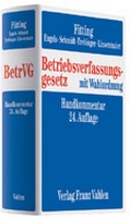 Cover: Betriebsverfassungsgesetz - Vahlen
