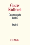 Cover: Gustav Radbruch Gesamtausgabe - C.F. M&uuml;ller