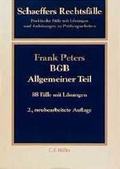 Cover: BGB Allgemeiner Teil - C.F. M&uuml;ller