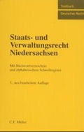 Cover: Staats-und Verwaltungsrecht Niedersachsen - C.F. M&uuml;ller