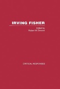 Cover: Irving Fisher - Routledge