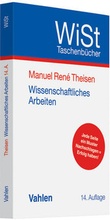 Cover: Wissenschaftliches Arbeiten - Vahlen