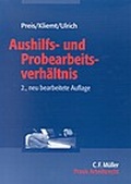 Cover: Aushilfs- und Probearbeitsverh&auml;ltnis - C.F. M&uuml;ller