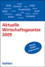 Bild: Aktuelle Wirtschaftsgesetze 2009 - Vahlen