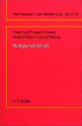 Cover: Religionsfreiheit - C.F. M&uuml;ller