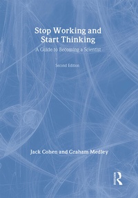 Enlarge image Cover: Stop Working & Start Thinking - Taylor & Francis