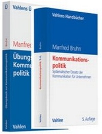 Bild vergrößern Bild: Kommunikationspolitik (7. Auflage) und Übungsbuch zur Kommunikationspolitik - Vahlen