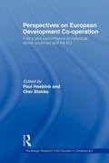 Cover: Perspectives on European Development Cooperation - Routledge