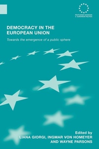 Enlarge image Cover: Democracy in the European Union - Routledge