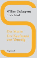 Cover: Der Sturm / Der Kaufmann von Venedig - Wagenbach