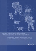 Cover: Humans, Environment and Chronology of the Late Glacial of the North European Plain - Schnell & Steiner