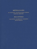 Cover: Mitteilungen des Deutschen Arch&auml;ologischen Instituts, R&ouml;mische Abteilung - Schnell & Steiner