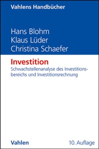 Abbildung von: Investition - Vahlen