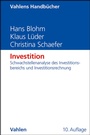 Cover: Investition - Vahlen