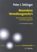 Cover: Besonderes Verwaltungsrecht 1 - H&uuml;thig Jehle Rehm