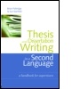Cover: Thesis and Dissertation Writing in a Second Language - Routledge