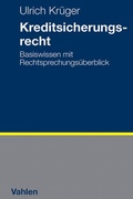 Cover: Kreditsicherungsrecht - Vahlen
