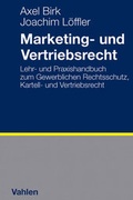 Cover: Marketing- und Vertriebsrecht - Vahlen