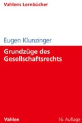 Cover: Grundz&uuml;ge des Gesellschaftsrechts - Vahlen