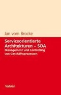 Cover: Serviceorientierte Architekturen - SOA - Vahlen