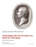 Cover: Anmerkungen &uuml;ber die Geschichte der Kunst des Altertums - Philipp von Zabern in Herder
