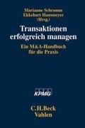 Cover: Transaktionen erfolgreich managen - Vahlen