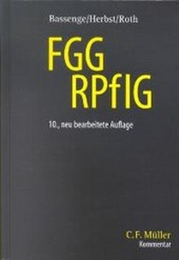 Abbildung von: FGG /RPflG - C.F. Müller